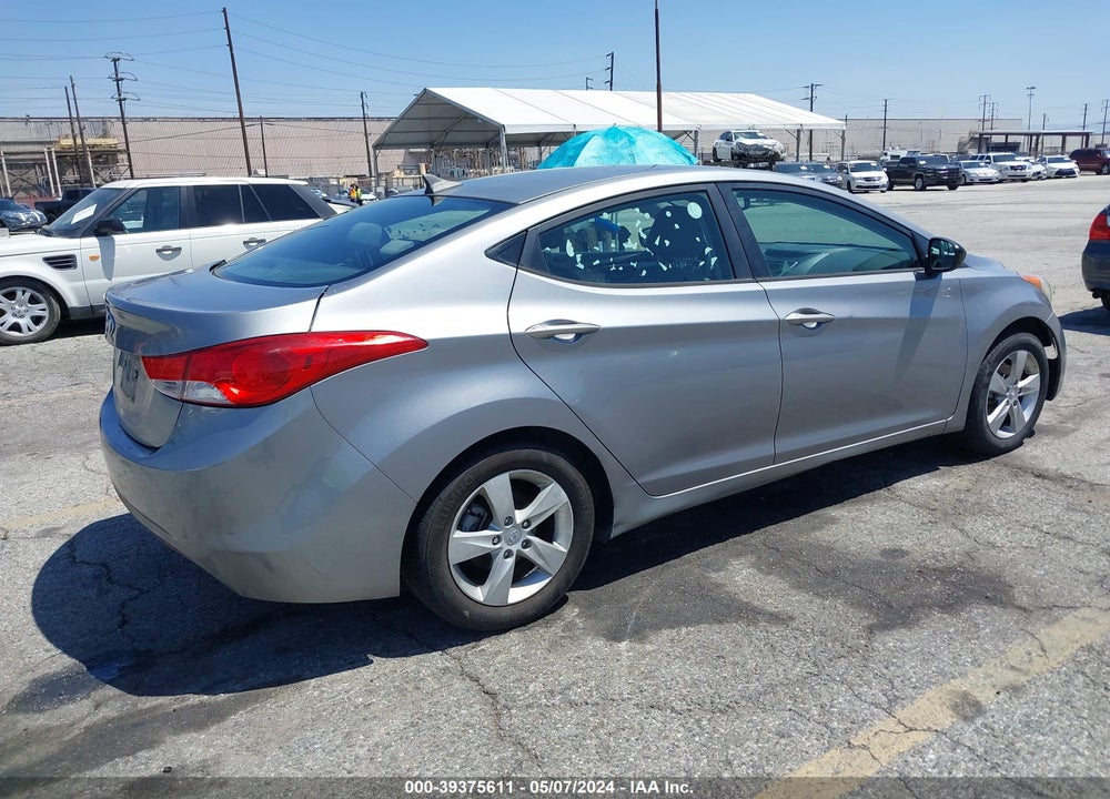 2012 HYUNDAI ELANTRA GLS (ULSAN PLANT) VIN: KMHDH4AE0CU416389