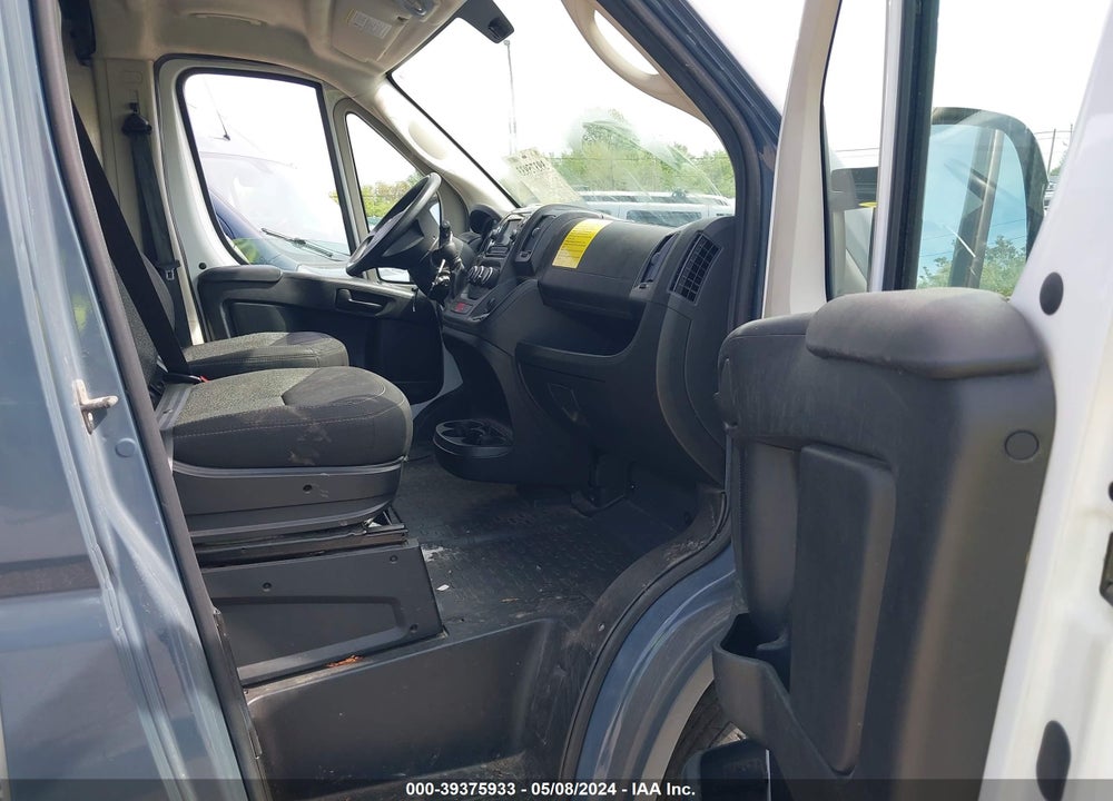 2018 RAM PROMASTER 2500 HIGH ROOF 159 WB VIN: 3C6TRVDG1JE161190