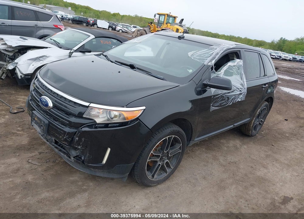 2013 FORD EDGE SEL VIN: 2FMDK3JCXDBC39562