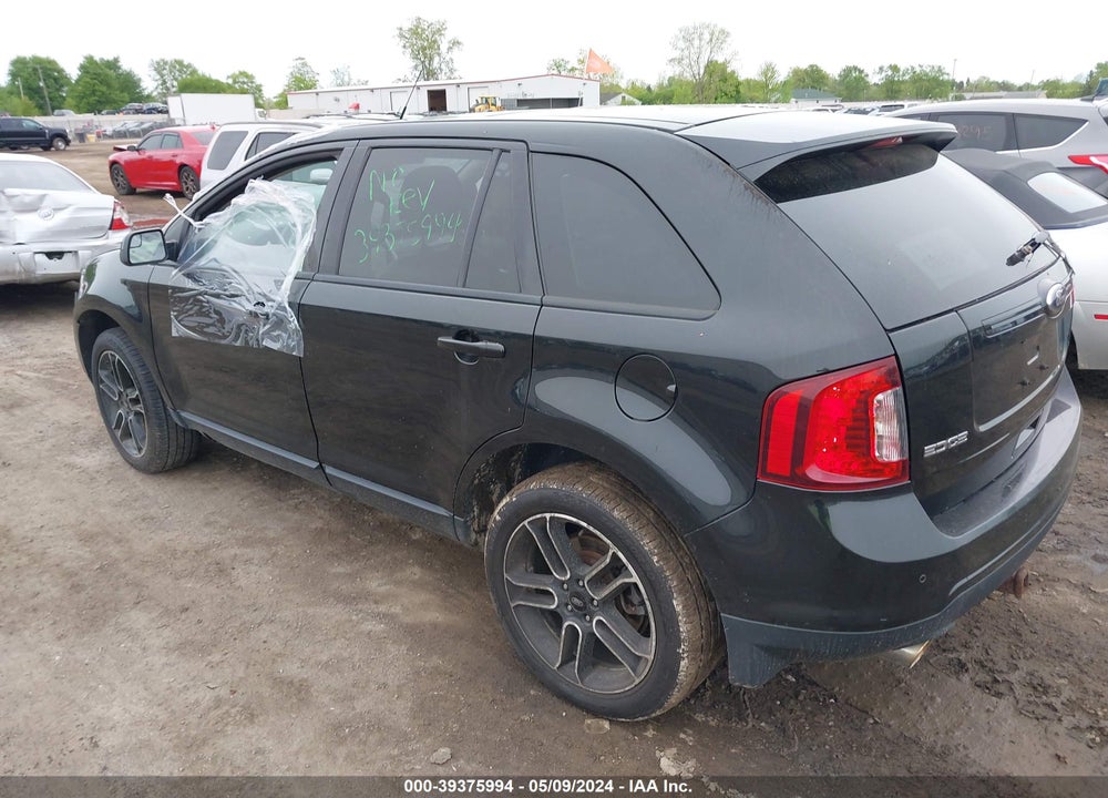 2013 FORD EDGE SEL VIN: 2FMDK3JCXDBC39562
