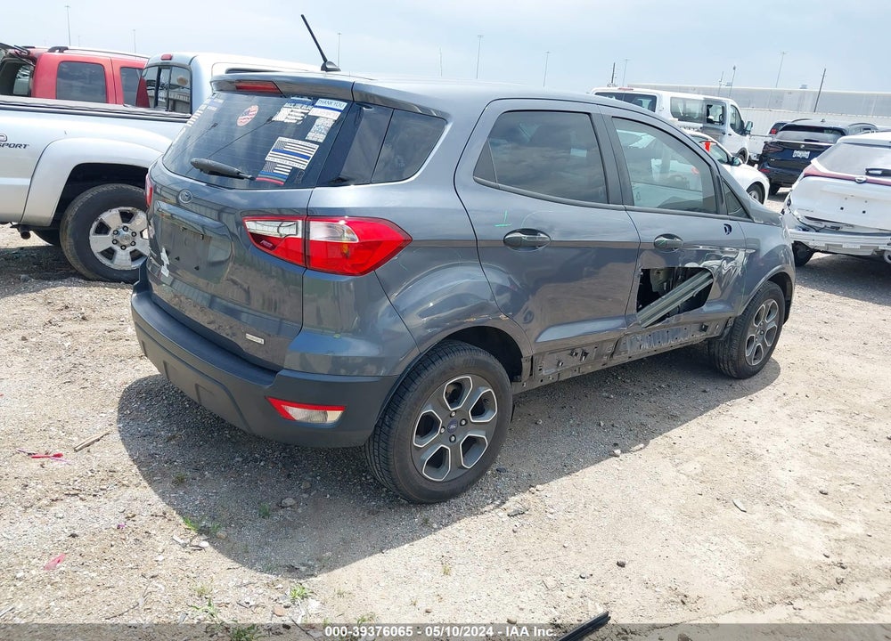 2018 FORD ECOSPORT S VIN: MAJ3P1RE3JC203015