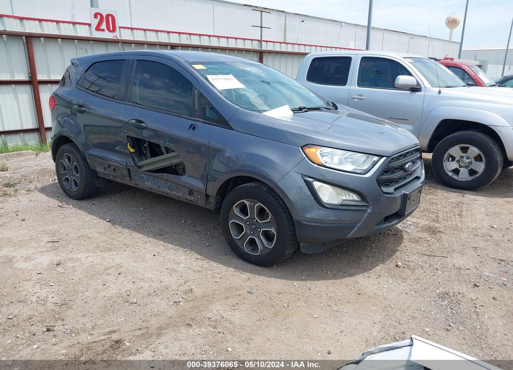 2018 FORD ECOSPORT S VIN: MAJ3P1RE3JC203015