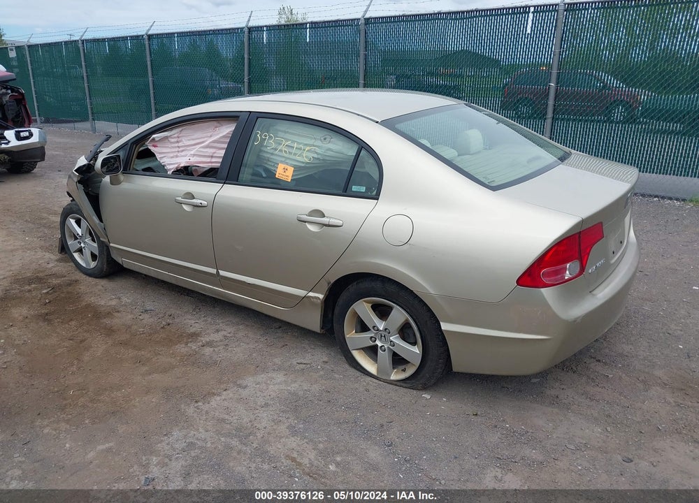 2007 HONDA CIVIC EX VIN: 1HGFA16837L021106