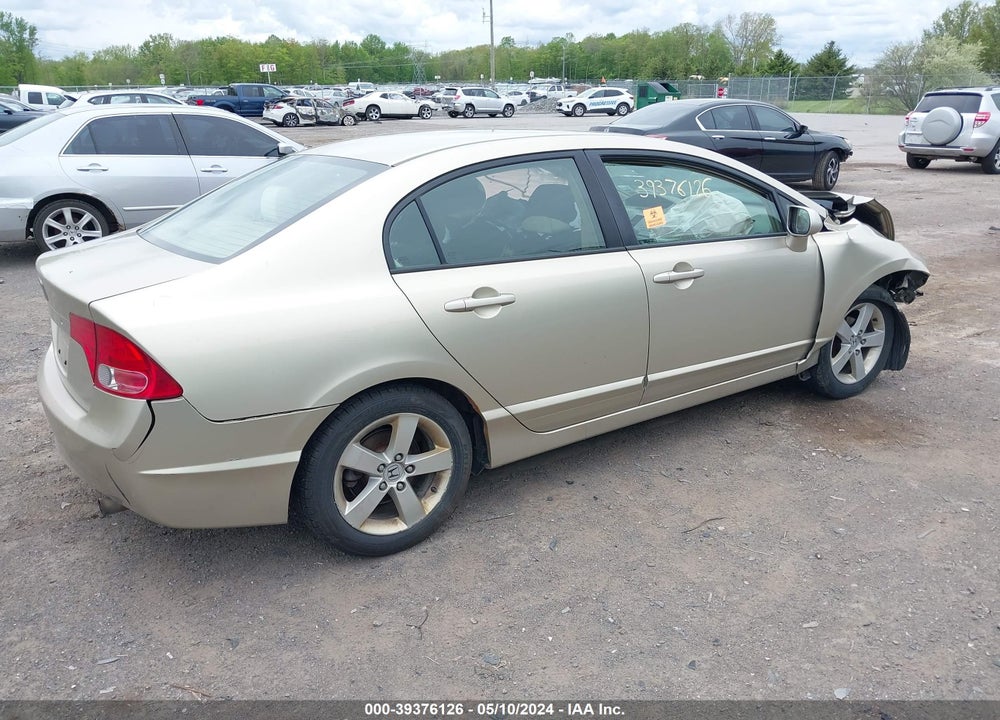2007 HONDA CIVIC EX VIN: 1HGFA16837L021106