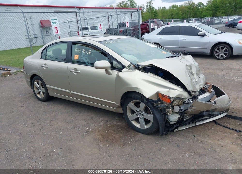 2007 HONDA CIVIC EX VIN: 1HGFA16837L021106