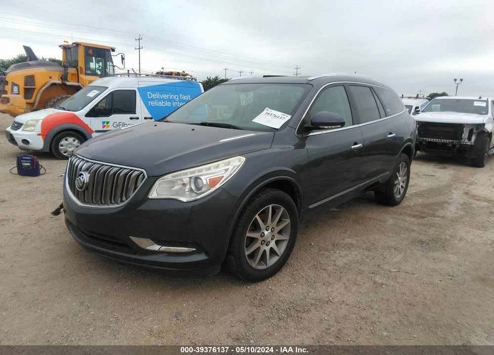 2014 BUICK ENCLAVE LEATHER VIN: 5GAKVBKD5EJ145642