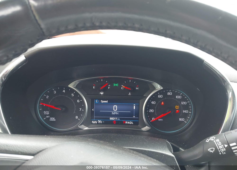 2019 CHEVROLET EQUINOX LT VIN: 2GNAXUEV0K6237472