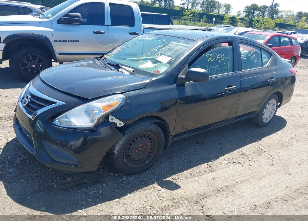 2015 NISSAN VERSA VIN: 3N1CN7AP2FL908080