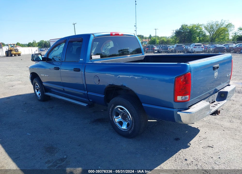 2002 DODGE RAM 1500 ST VIN: 3D7HU18Z12G138277