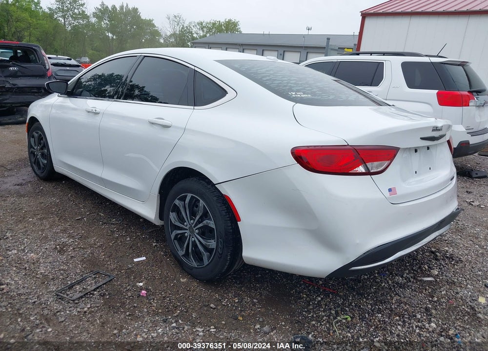 2015 CHRYSLER 200 LIMITED VIN: 1C3CCCAB7FN510660