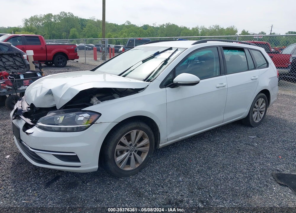 2019 VOLKSWAGEN GOLF SPORTWAGEN 1.8T S VIN: 3VW117AU9KM508640