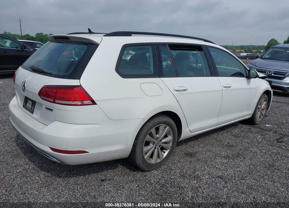 2019 VOLKSWAGEN GOLF SPORTWAGEN 1.8T S VIN: 3VW117AU9KM508640