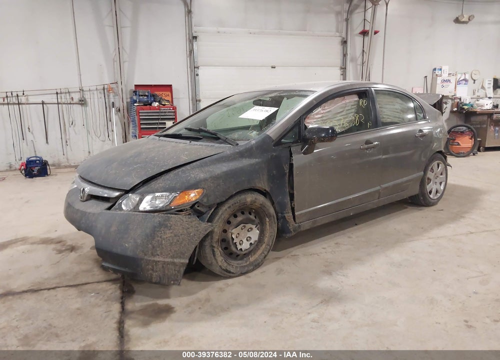 2007 HONDA CIVIC LX VIN: 1HGFA16557L048989