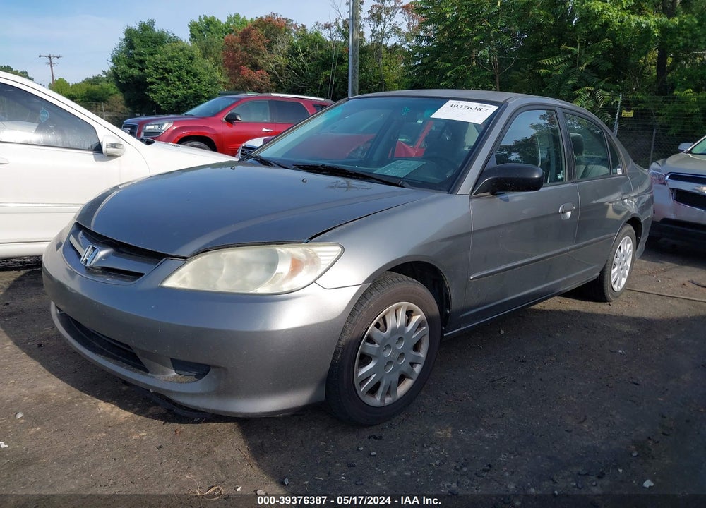 2004 HONDA CIVIC LX VIN: 2HGES16594H506860