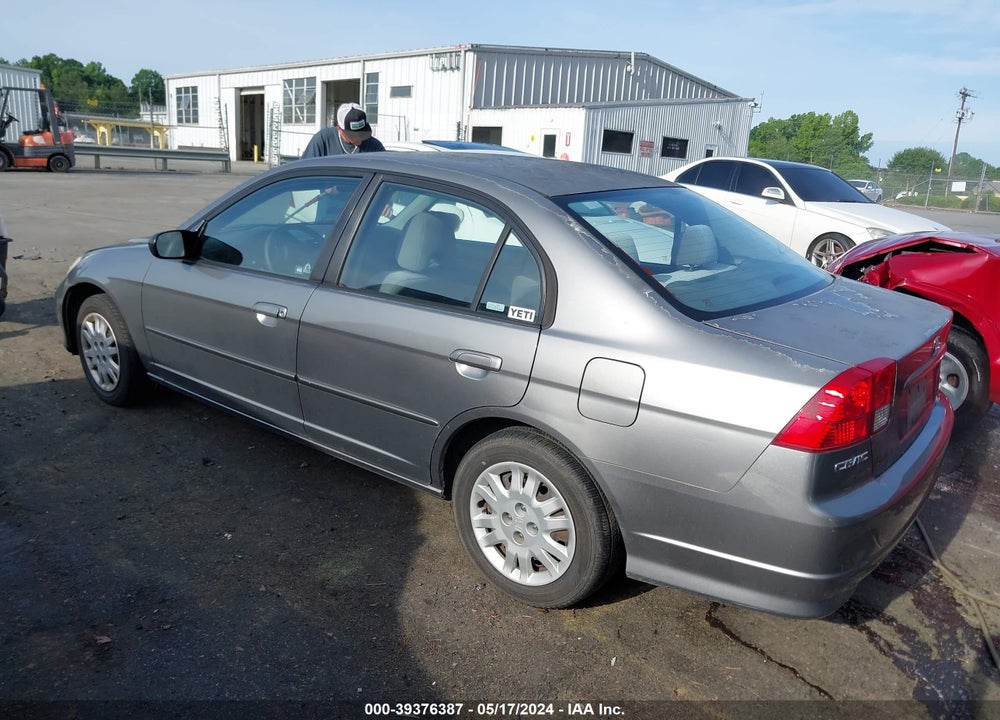 2004 HONDA CIVIC LX VIN: 2HGES16594H506860