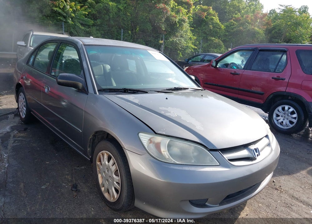 2004 HONDA CIVIC LX VIN: 2HGES16594H506860