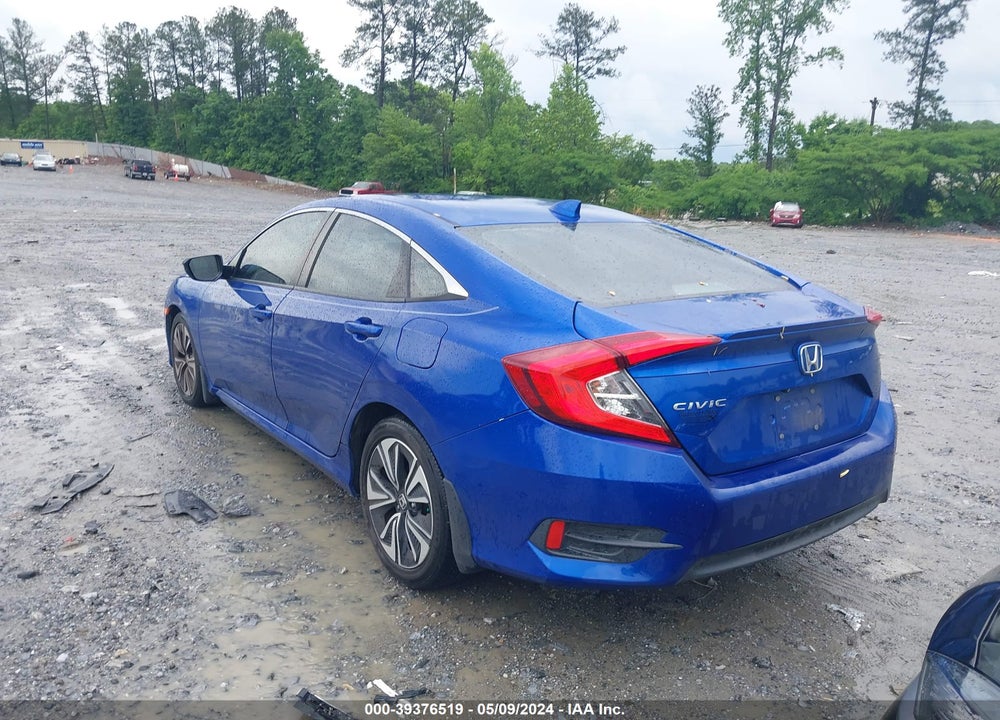 2017 HONDA CIVIC EX-T VIN: 19XFC1F38HE026213