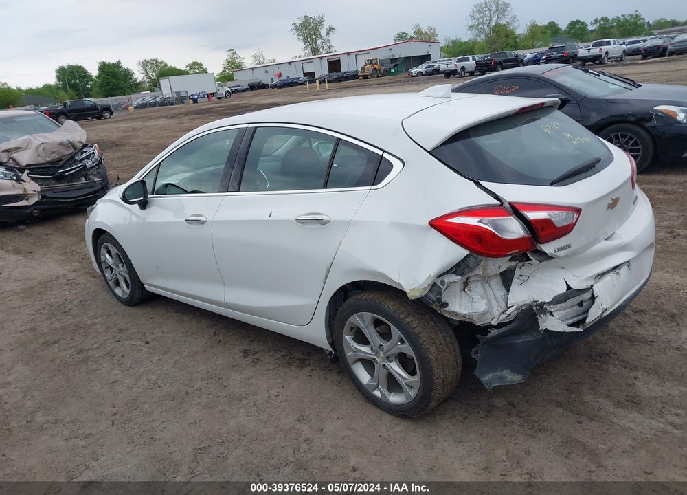 2018 CHEVROLET CRUZE PREMIER AUTO VIN: 3G1BF6SM0JS521779