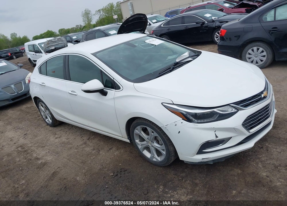 2018 CHEVROLET CRUZE PREMIER AUTO VIN: 3G1BF6SM0JS521779