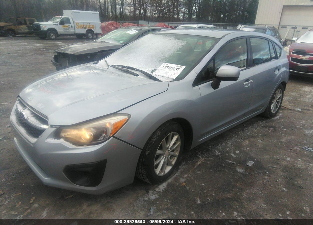 2014 SUBARU IMPREZA 2.0I PREMIUM VIN: JF1GPAC69E8242056