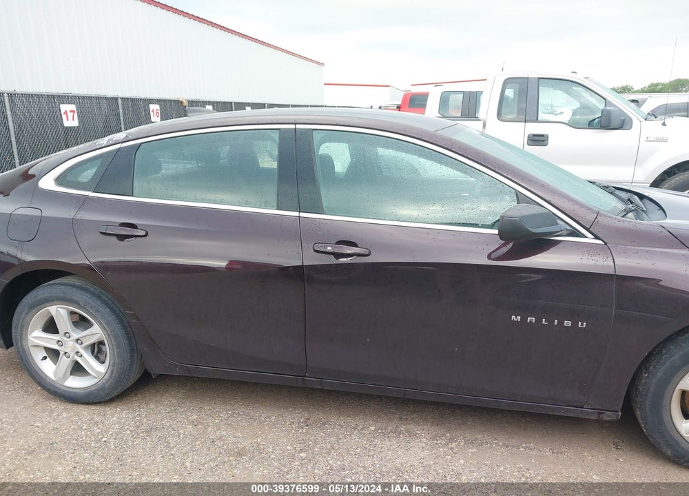 2020 CHEVROLET MALIBU FWD LS VIN: 1G1ZB5ST0LF010723