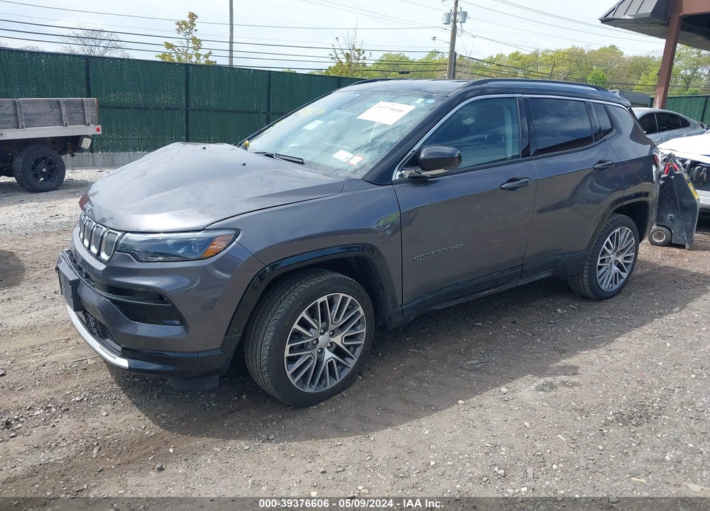 2022 JEEP COMPASS LIMITED 4X4 VIN: 3C4NJDCB2NT107004