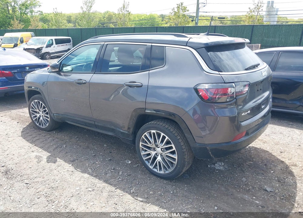 2022 JEEP COMPASS LIMITED 4X4 VIN: 3C4NJDCB2NT107004