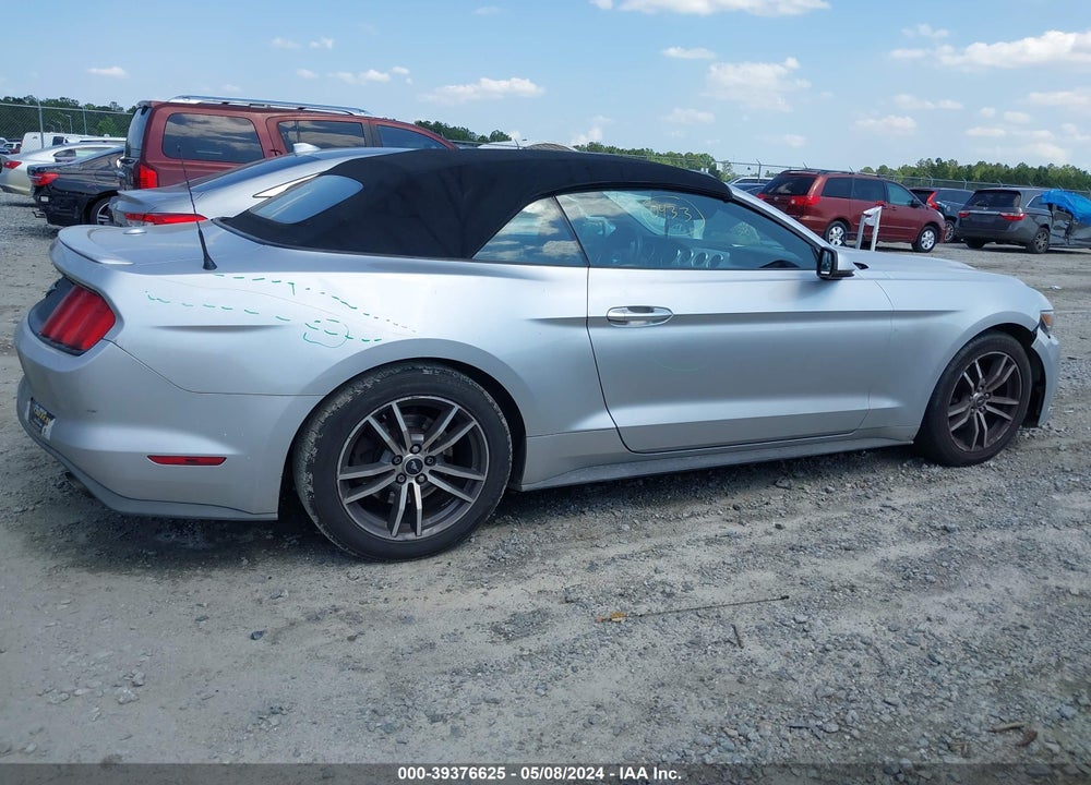2017 FORD MUSTANG ECOBOOST PREMIUM VIN: 1FATP8UH6H5220433
