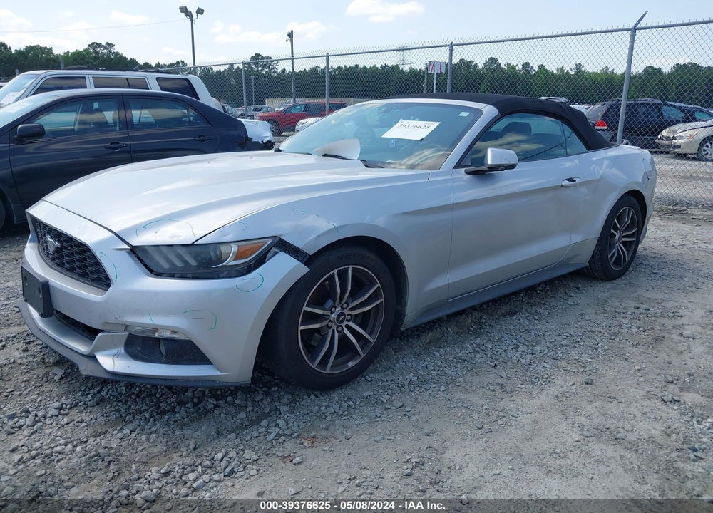 2017 FORD MUSTANG ECOBOOST PREMIUM VIN: 1FATP8UH6H5220433