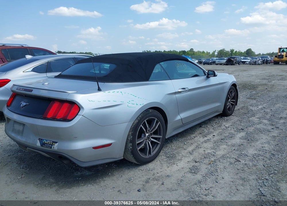 2017 FORD MUSTANG ECOBOOST PREMIUM VIN: 1FATP8UH6H5220433
