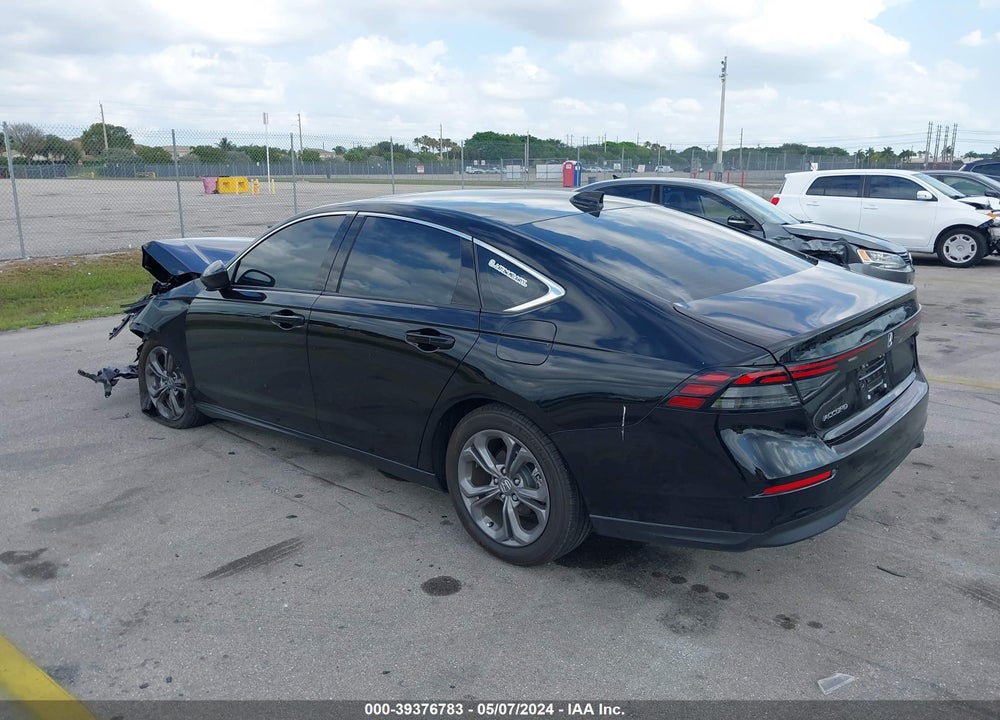 2024 HONDA ACCORD EX VIN: 1HGCY1F30RA037152