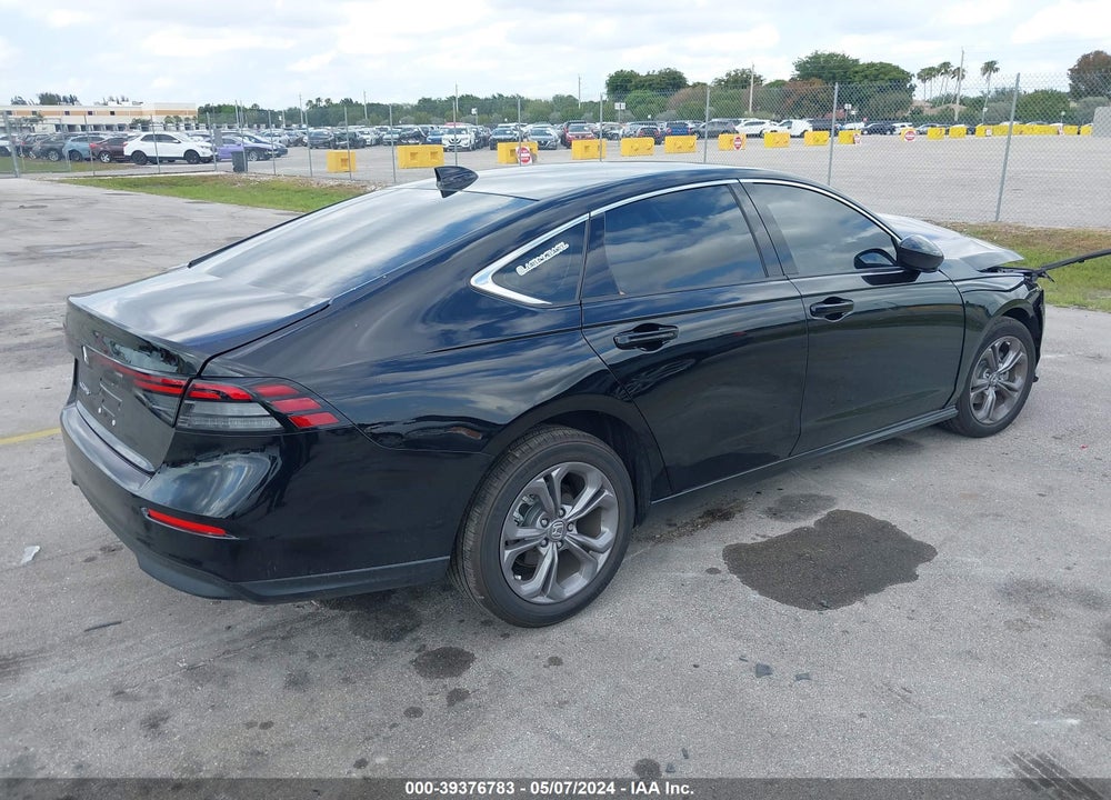 2024 HONDA ACCORD EX VIN: 1HGCY1F30RA037152