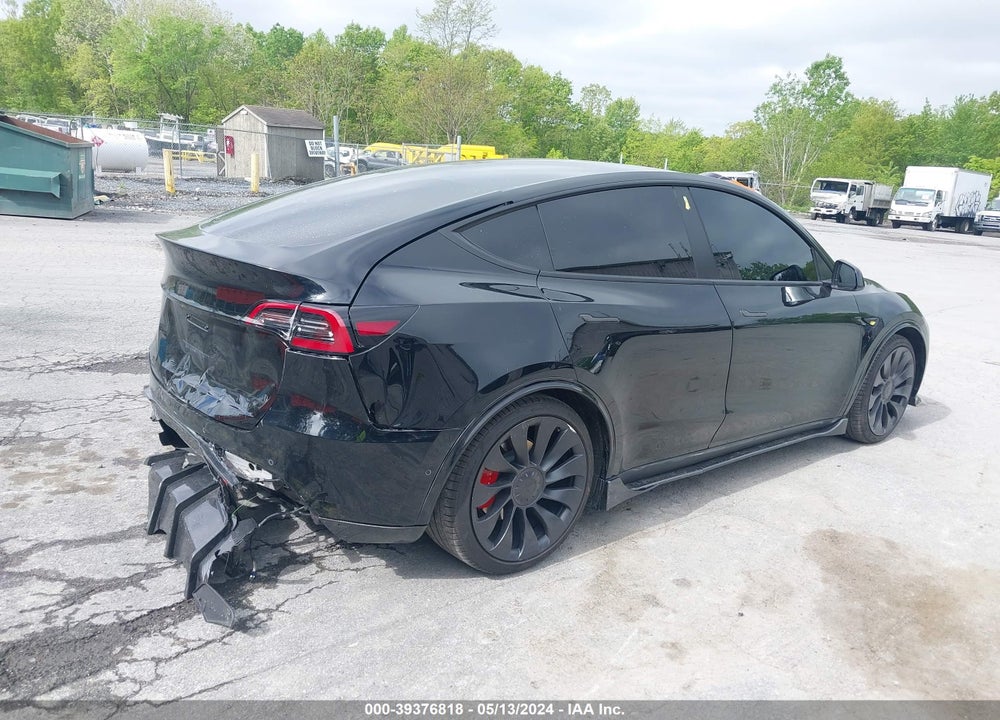 2022 TESLA MODEL Y PERFORMANCE DUAL MOTOR ALL-WHEEL DRIVE VIN: 7SAYGDEFXNF545847