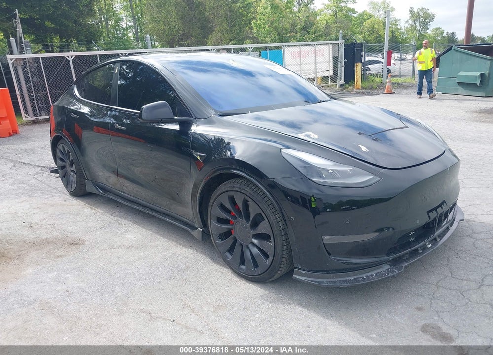 2022 TESLA MODEL Y PERFORMANCE DUAL MOTOR ALL-WHEEL DRIVE VIN: 7SAYGDEFXNF545847
