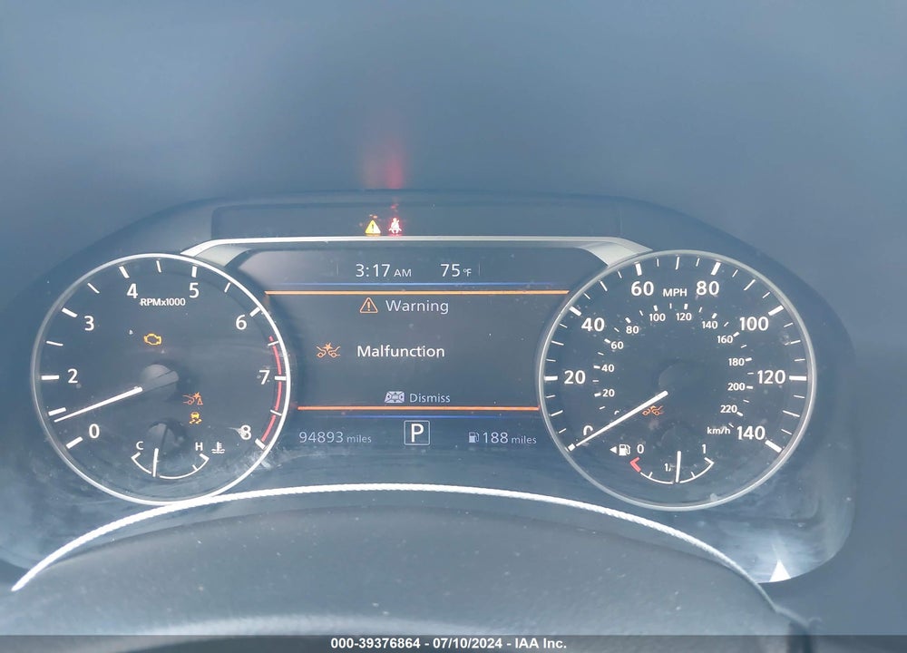 2020 NISSAN ALTIMA SR FWD VIN: 1N4BL4CV5LN305828
