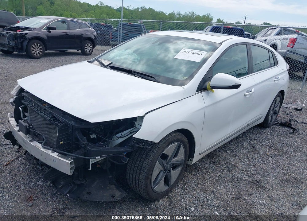 2022 HYUNDAI IONIQ HYBRID LIMITED VIN: KMHC05LC9NU279847