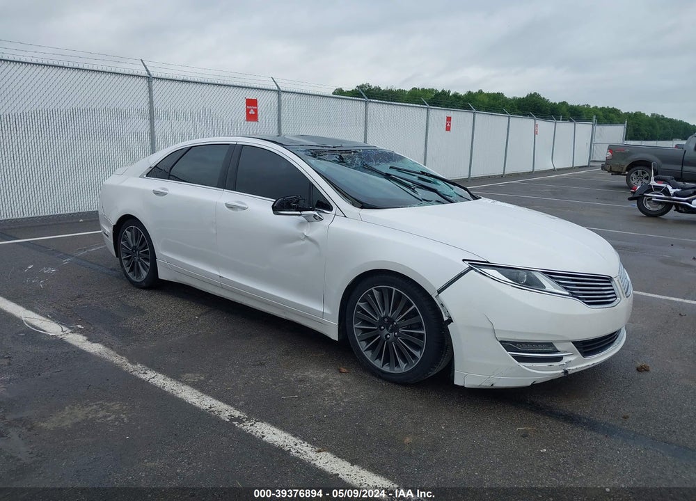 2016 LINCOLN MKZ VIN: 3LN6L2G9XGR610575