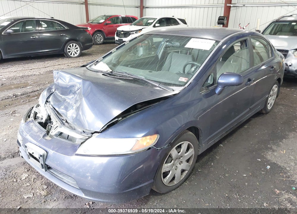 2008 HONDA CIVIC LX VIN: 1HGFA16568L005750