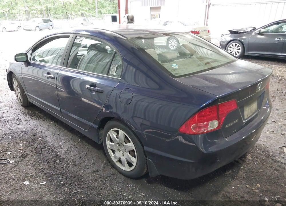 2008 HONDA CIVIC LX VIN: 1HGFA16568L005750
