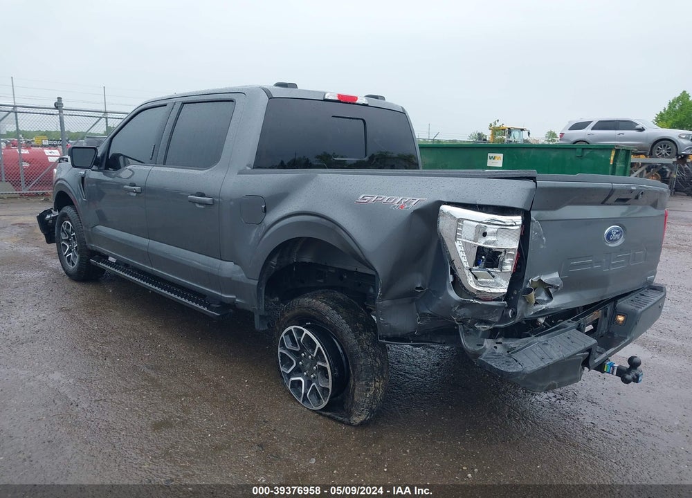 2023 FORD F-150 XLT VIN: 1FTEW1EP3PKF23544