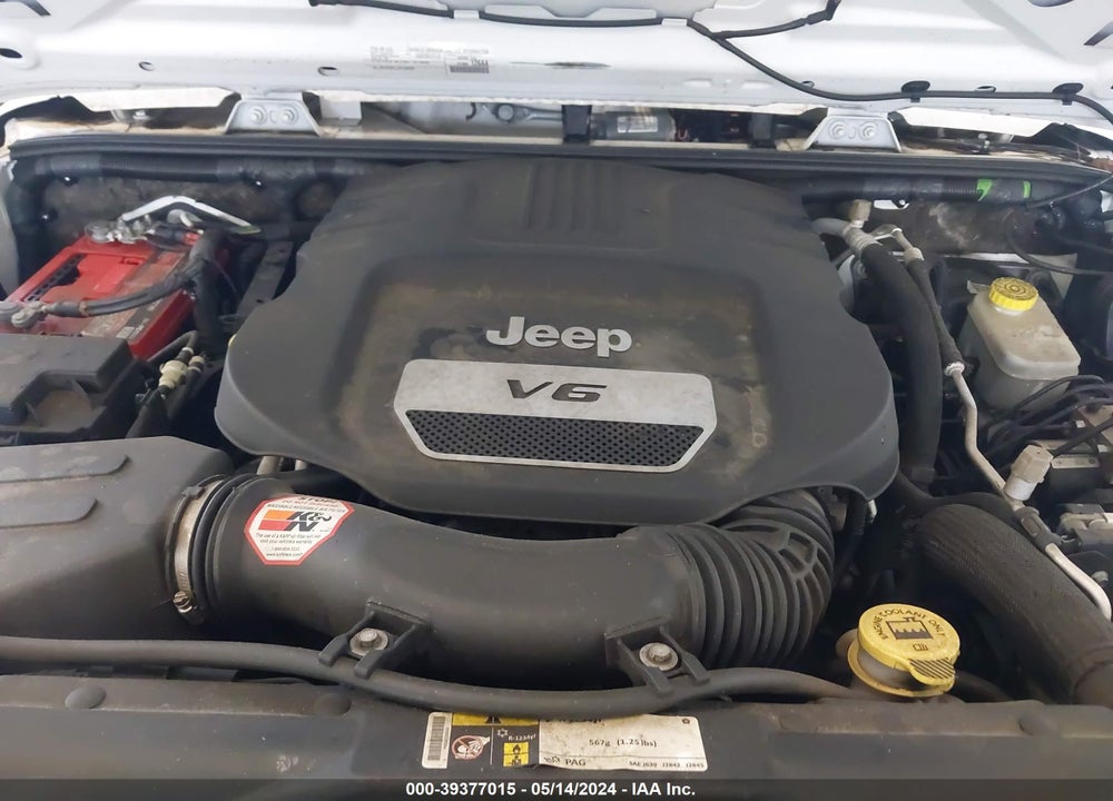 2015 JEEP WRANGLER UNLIMITED WILLYS WHEELER VIN: 1C4BJWDG8FL743237