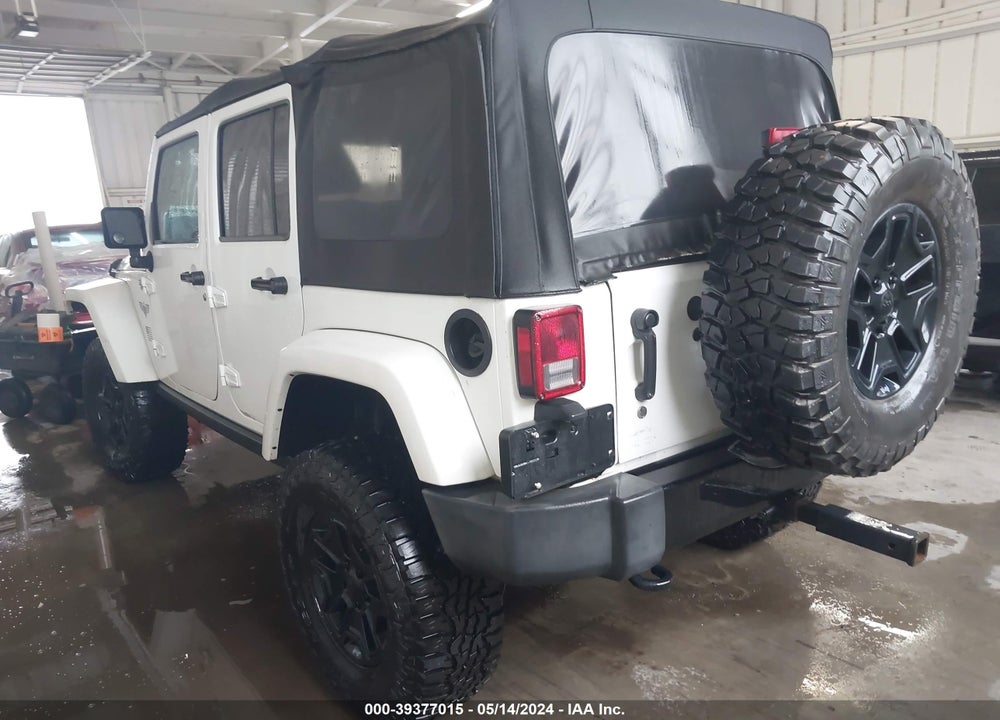 2015 JEEP WRANGLER UNLIMITED WILLYS WHEELER VIN: 1C4BJWDG8FL743237