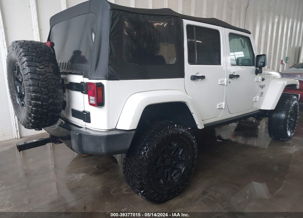 2015 JEEP WRANGLER UNLIMITED WILLYS WHEELER VIN: 1C4BJWDG8FL743237