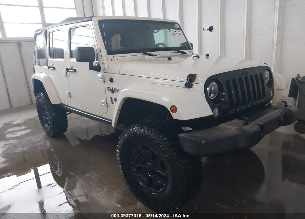 2015 JEEP WRANGLER UNLIMITED WILLYS WHEELER VIN: 1C4BJWDG8FL743237