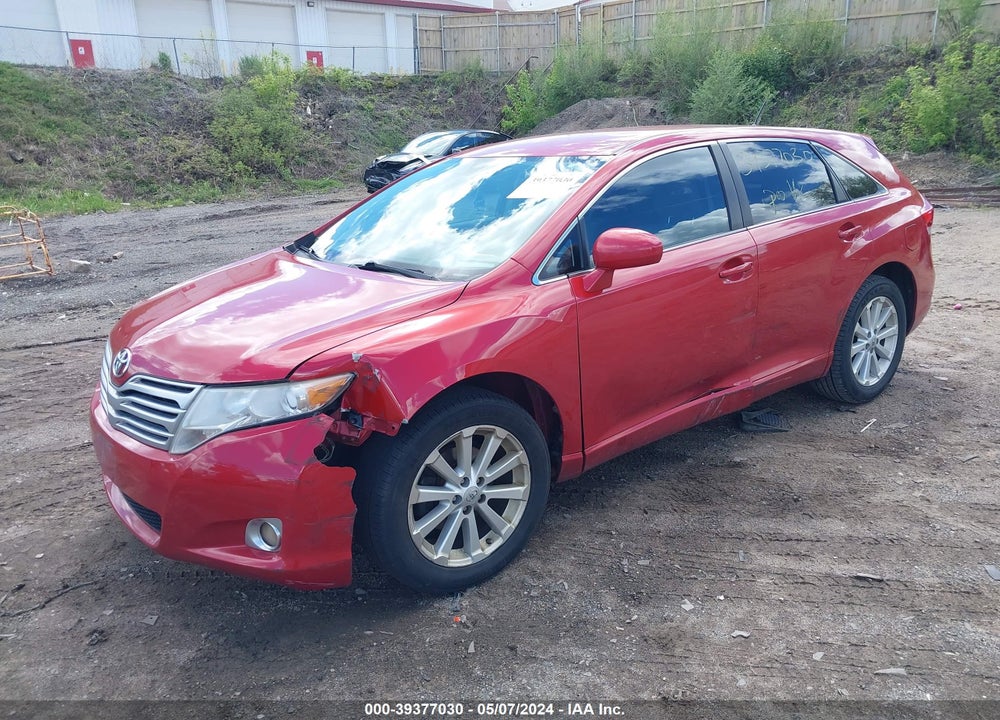 2009 TOYOTA VENZA VIN: 4T3ZE11AX9U010307