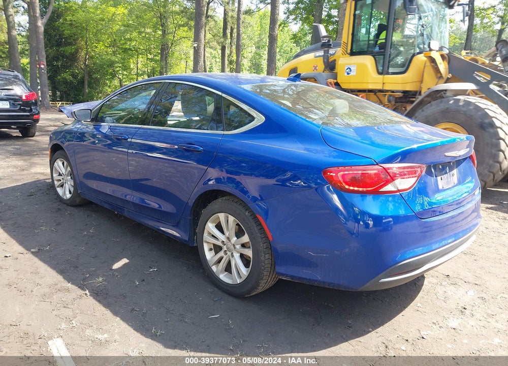 2017 CHRYSLER 200 LIMITED PLATINUM VIN: 1C3CCCABXHN510316