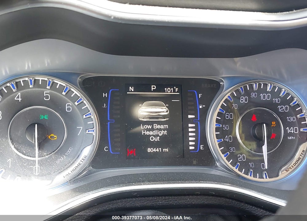 2017 CHRYSLER 200 LIMITED PLATINUM VIN: 1C3CCCABXHN510316