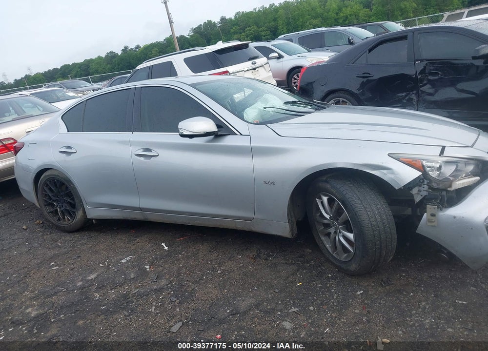 2018 INFINITI Q50 3.0T LUXE VIN: JN1EV7APXJM357551