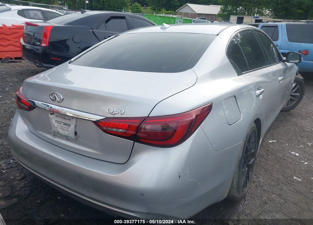 2018 INFINITI Q50 3.0T LUXE VIN: JN1EV7APXJM357551