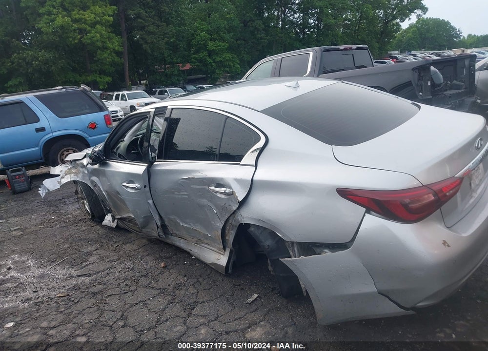 2018 INFINITI Q50 3.0T LUXE VIN: JN1EV7APXJM357551